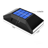 Zidna solarna ambijentalna lampa K002, 2 komada
