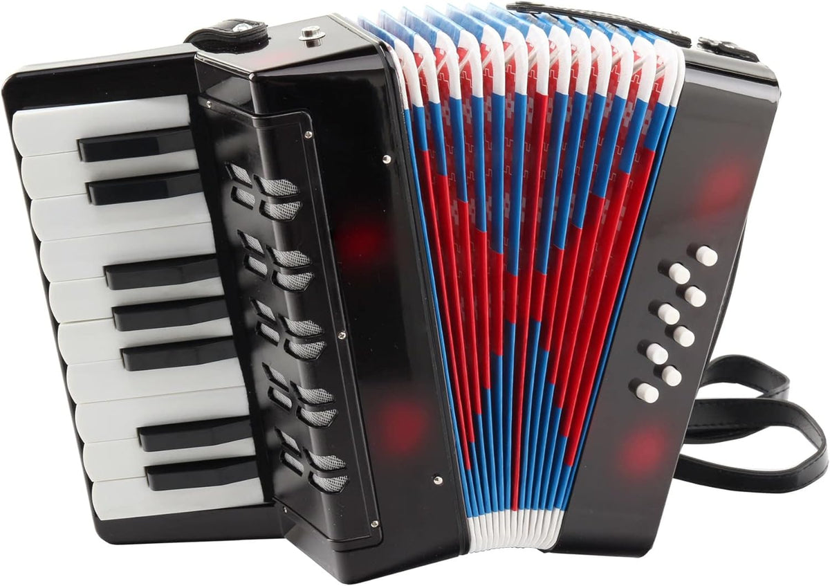 Dečija harmonika muzička igračka sa tasterima i mehom