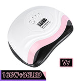 UV lampa za nokte BLUEQUE V7 168W za gel i trajni lak