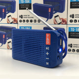 Solarni Bluetooth zvučnik TG-184 u plavoj boji