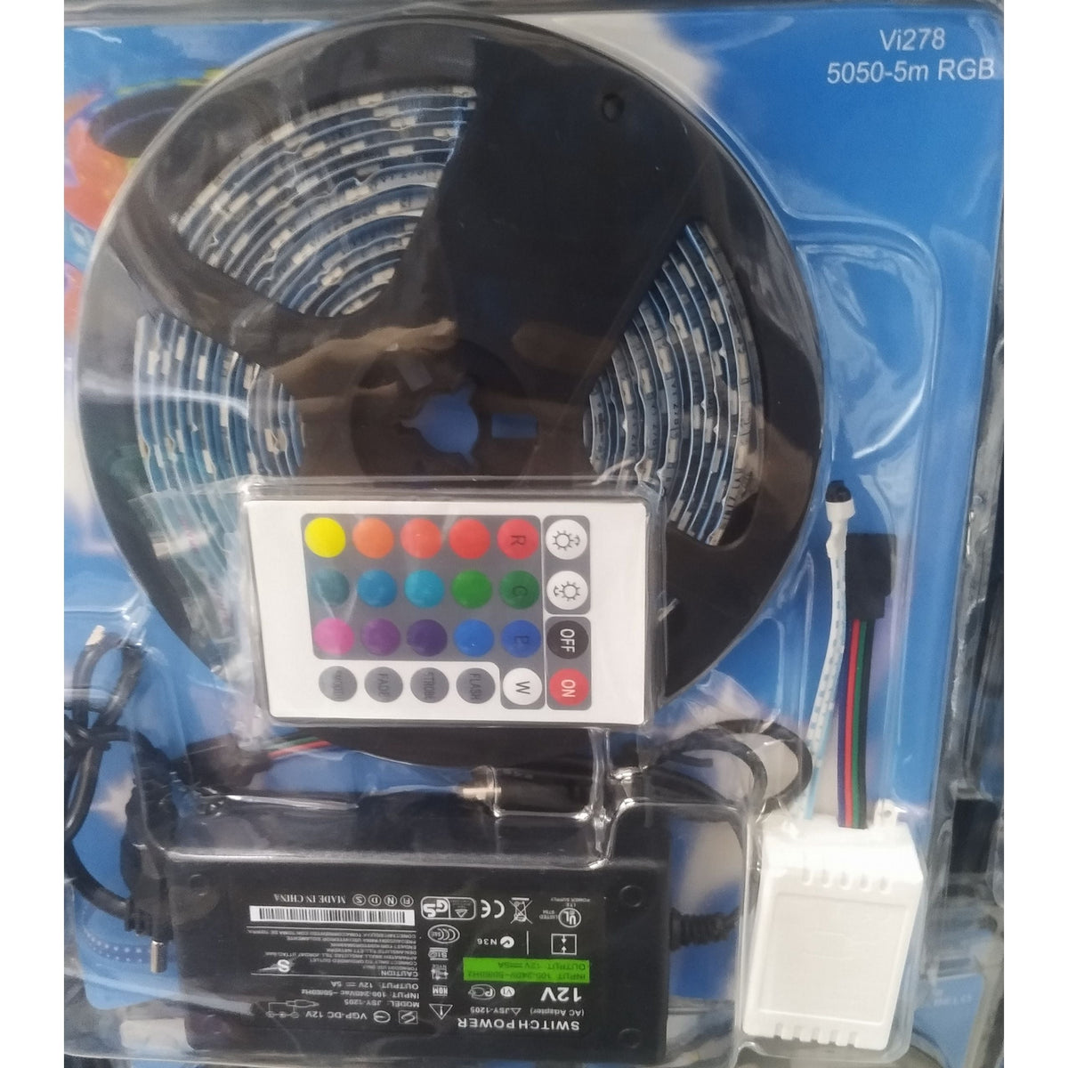 RGB LED traka 5050 SMD, dužina 5 m