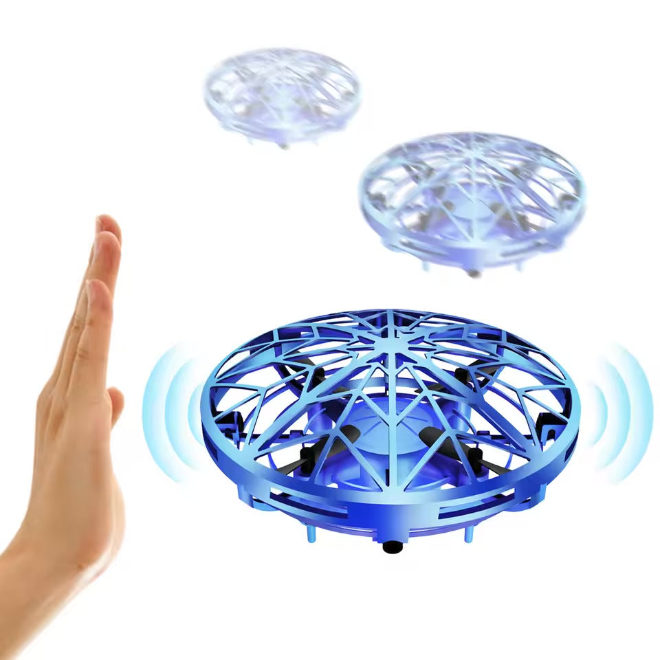Mini dron UFO sa upravljanjem pokretom ruke i LED svetlima – slika 7