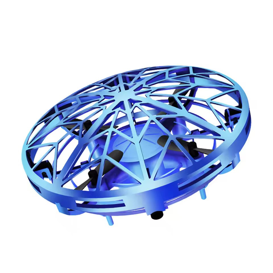 Mini dron UFO sa upravljanjem pokretom ruke i LED svetlima – slika 5