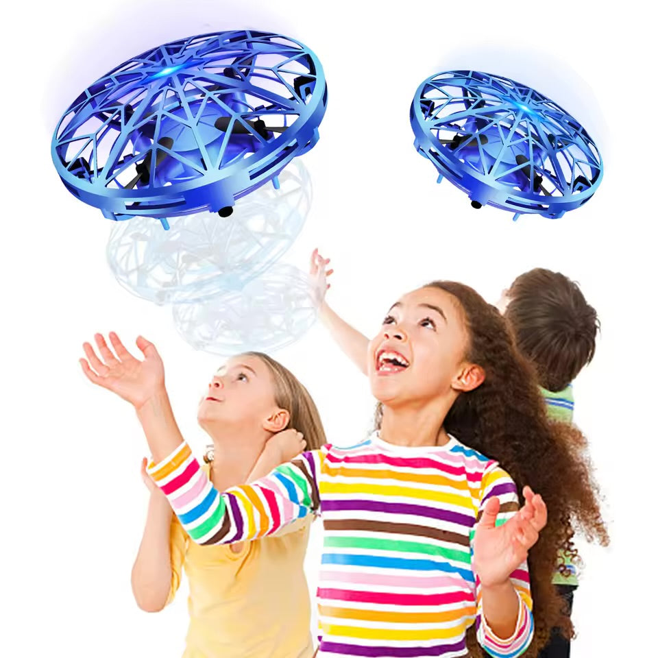 Mini dron UFO sa upravljanjem pokretom ruke i LED svetlima – slika 3