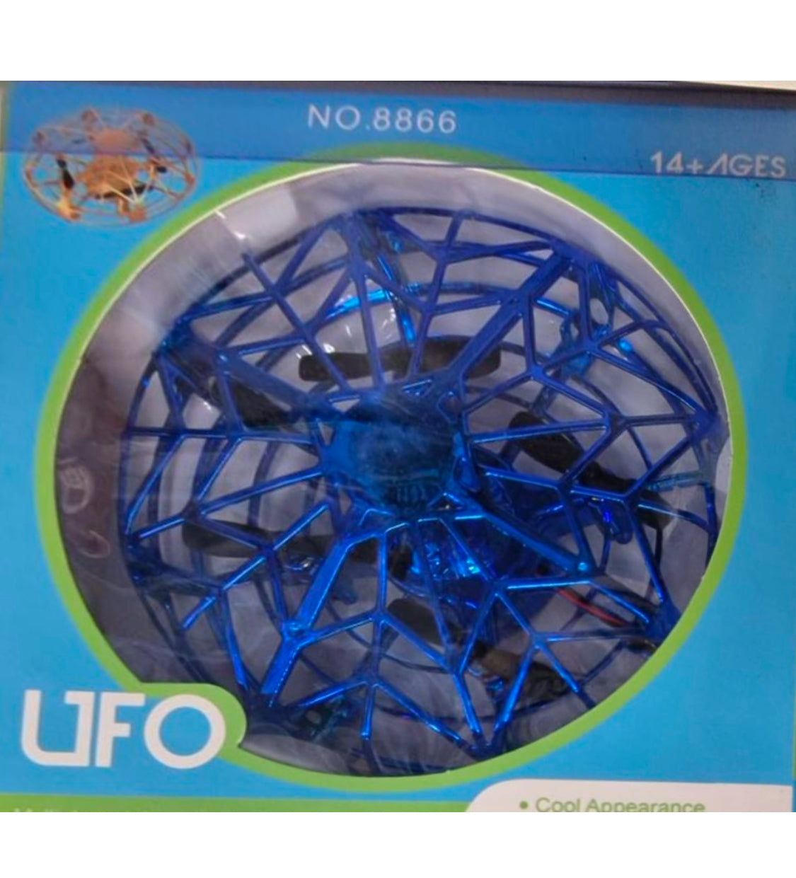 Mini dron UFO sa upravljanjem pokretom ruke i LED svetlima