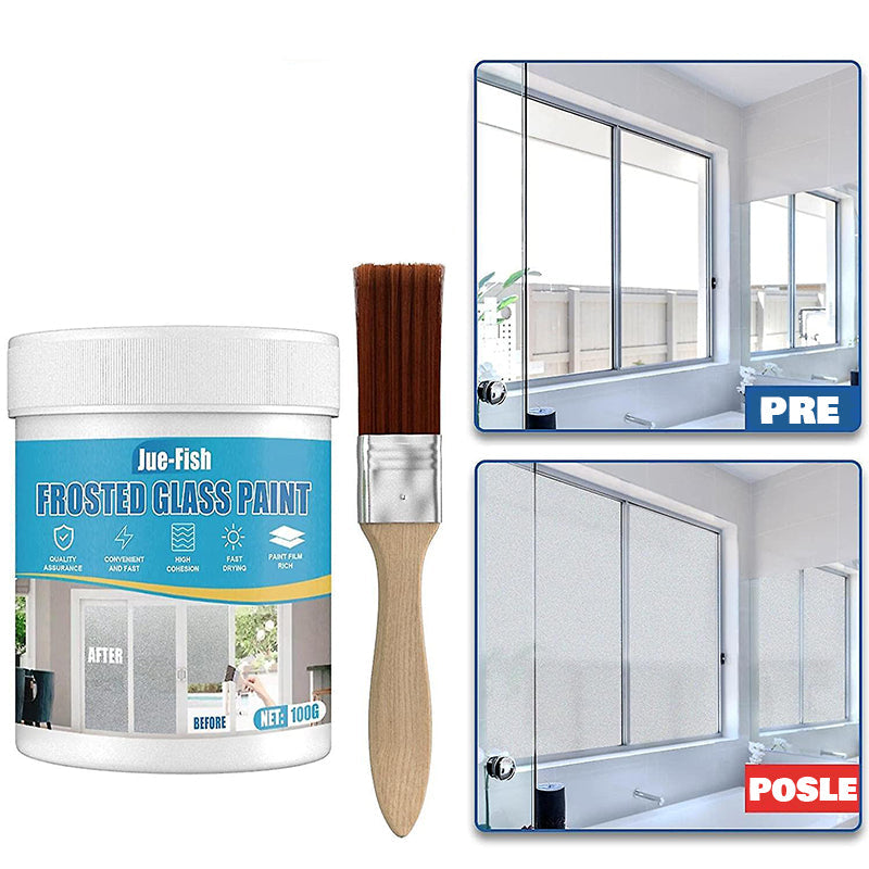 Boja za matiranje stakla 100 g – mat efekat i privatnost – slika 4