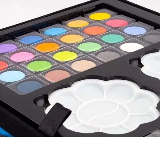 Set za crtanje 145 delova u aluminijumskom koferu – slika 4