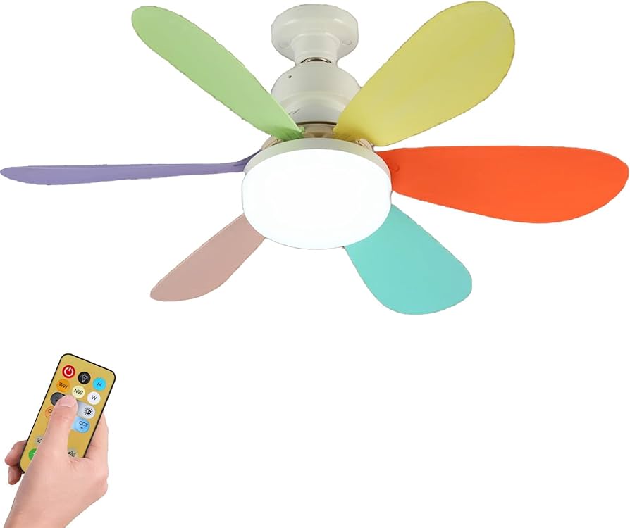Plafonski ventilator sa LED svetlom – montaža na E27 grlo – slika 2