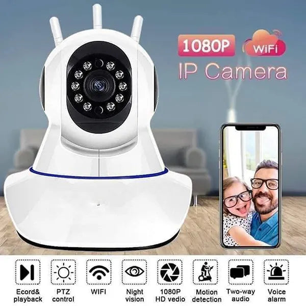 Unutrašnja rotirajuća IP WiFi kamera 1080p sa noćnim vidom