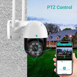 Spoljna WiFi PTZ kamera A9B 8 MP sa rotacijom 320 stepeni