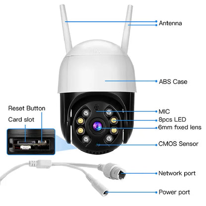 Wifi Kamere Za Najbolji Video Nadzor A8 CRNA