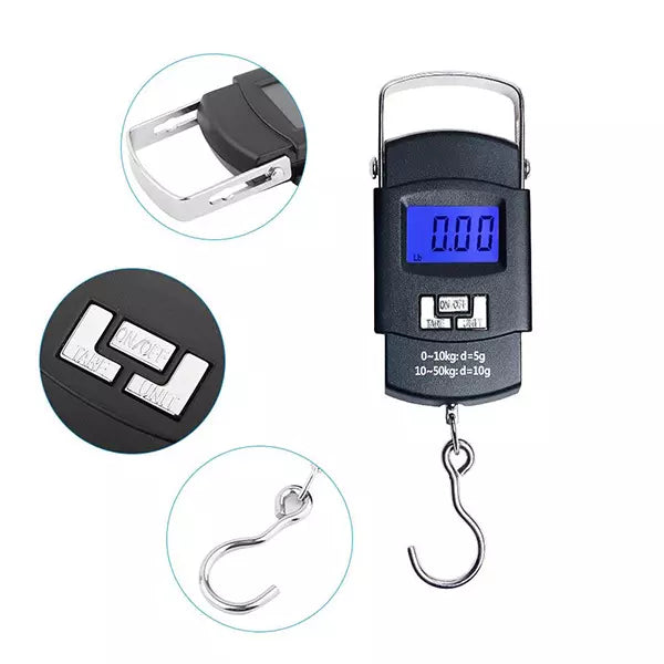 Digitalni kantar do 50 kg sa osvetljenim LCD displejom – slika 2