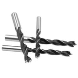 Burgije za drvo, set od 8 komada, 3-10 mm