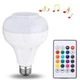 RGB LED sijalica E27 sa Bluetooth zvučnikom i daljinskim