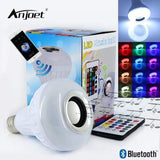 RGB LED sijalica E27 sa Bluetooth zvučnikom i daljinskim