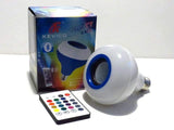 RGB LED sijalica E27 sa Bluetooth zvučnikom i daljinskim
