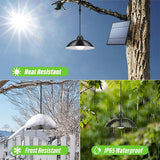 Solarna LED lampa luster sa daljinskim upravljačem, IP66