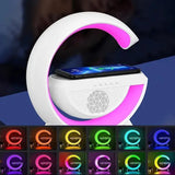 RGB Bluetooth lampa sa zvučnikom, FM radiom i punjenjem