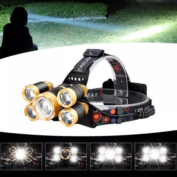 Čeona lampa sa 5 Cree dioda, 8000 lumena i zumom