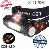 Čeona COB lampa, 90 g, vodootporna, Micro USB punjenje
