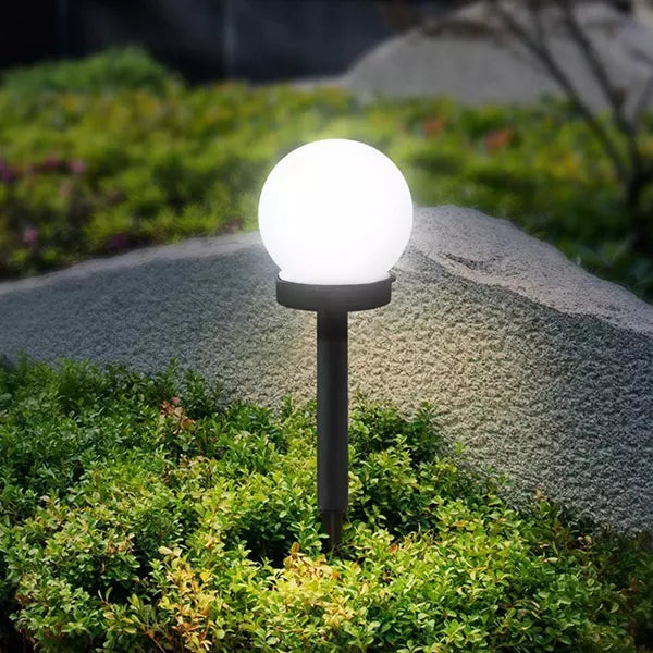 Solarne okrugle lampe kugle za baštu – 4 komada, IP44 – slika 5