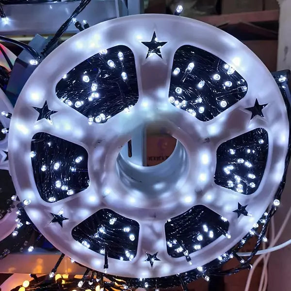 Novogodišnje lampice 50 m, 500 LED, bele – IP65 – slika 6