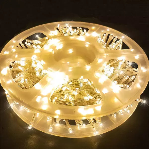 Novogodišnje lampice 50 m, 500 LED, žute – IP65 – slika 9