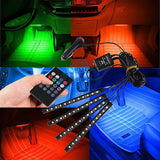 LED RGB trakice za enterijer automobila sa daljinskim