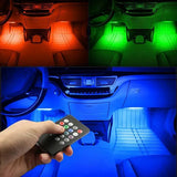 LED RGB trakice za enterijer automobila sa daljinskim