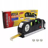 Laserska libela 3 u 1 sa metrom 2,5 m i lenjirom 15 cm