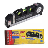 Laserska libela 3 u 1 sa metrom 2,5 m i lenjirom 15 cm