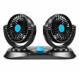 Dupli ventilator za auto, 12 V