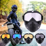 Univerzalna maska za skijanje, airsoft, paintball i motor
