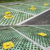 Mehanička parking rampa sa ključem, visina 30 cm