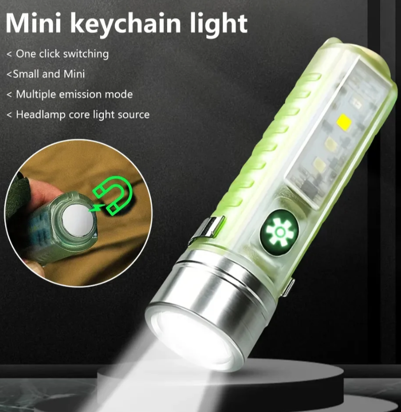 Mini LED lampa za ključeve i džep – kompaktna – slika 4