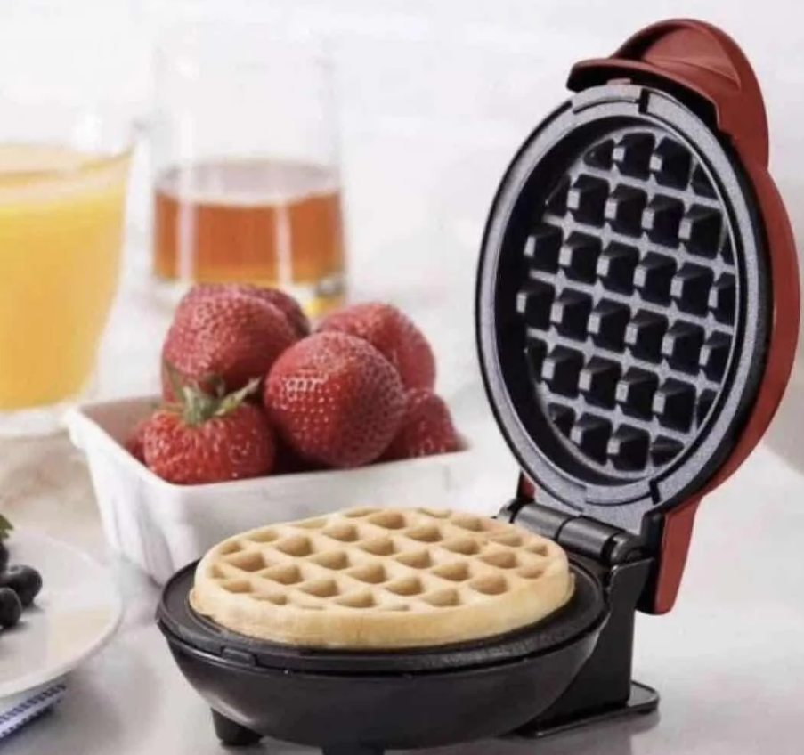 Mini aparat za vafle 350W sa dva grejna elementa – slika 5
