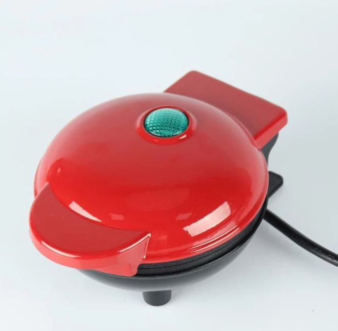 Mini aparat za vafle 350W sa dva grejna elementa – slika 3