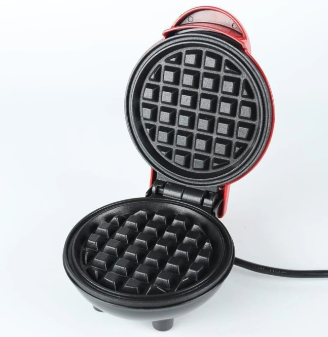Mini aparat za vafle 350W sa dva grejna elementa – slika 2
