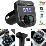 MP3 FM transmiter X8 sa Bluetooth vezom i dva USB porta