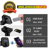 MP3 FM transmiter X8 sa Bluetooth vezom i dva USB porta