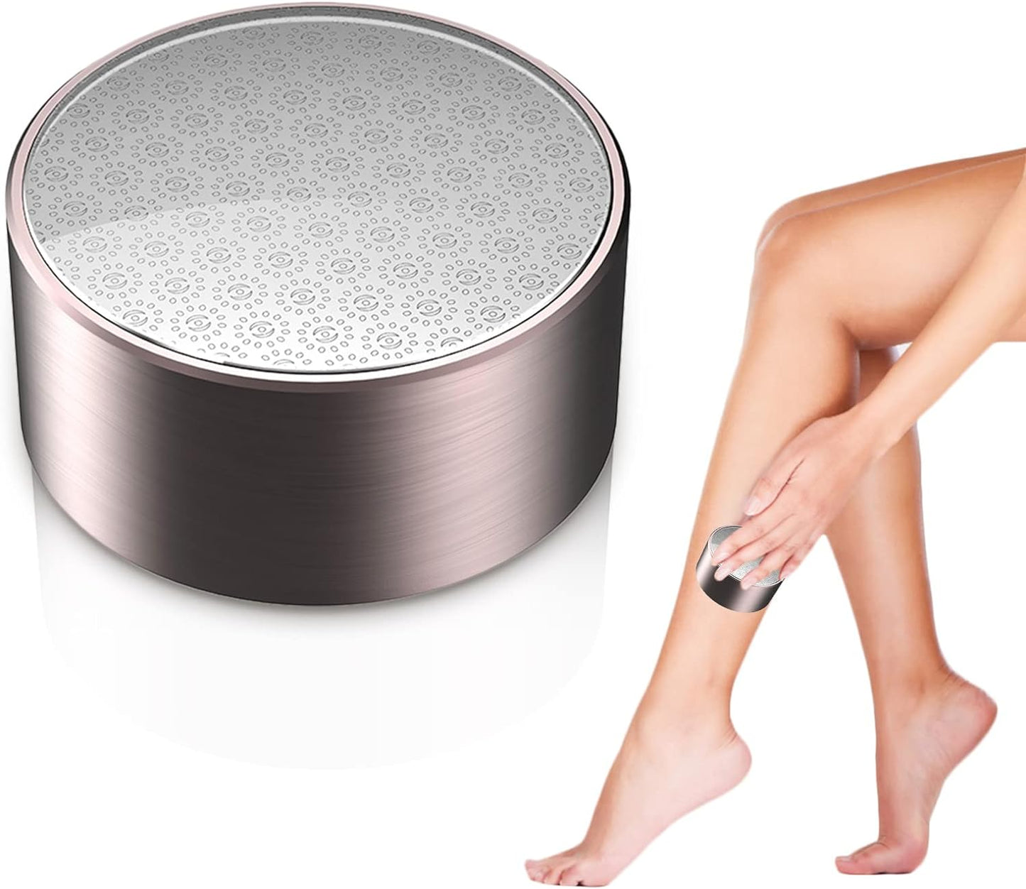 Ručni epilator sa kristalnom površinom i turpijom za nokte
