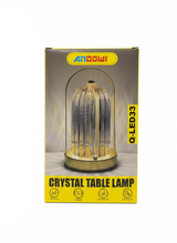 Kristalna Stona Lampa sa LED Osvetljenjem