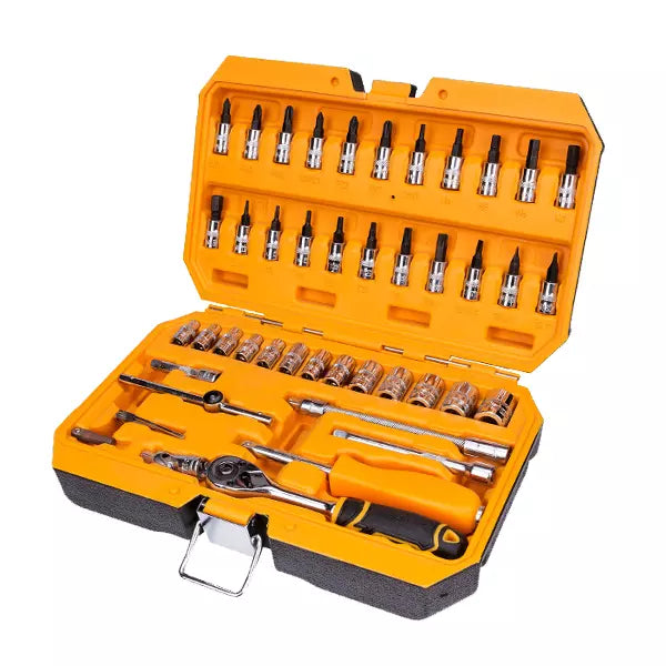 Set nasadnih i torx ključeva, 46 komada, sa račnom