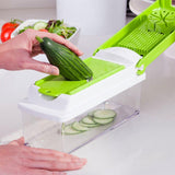 Nicer Dicer Plus secko sa posudom od 1500 ml i sečivima