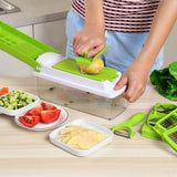 Nicer Dicer Plus secko sa posudom od 1500 ml i sečivima