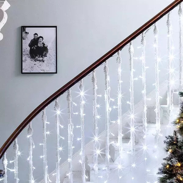 Novogodišnje lampice 50 m, 500 LED, bele – IP65 – slika 5