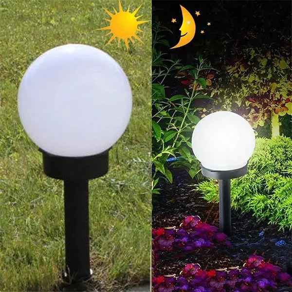 Solarne okrugle lampe kugle za baštu – 4 komada, IP44 – slika 4