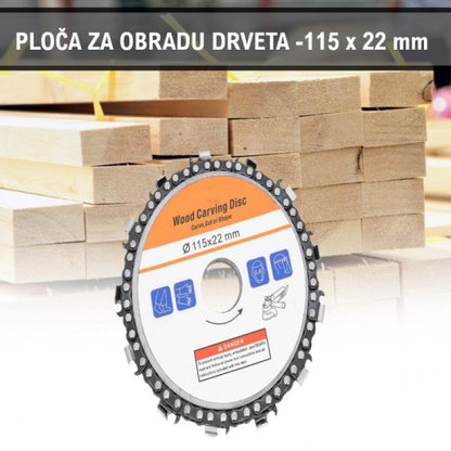 Ploča za obradu drveta 115X22mm