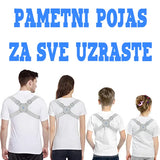 Pojas za leđa sa senzorom držanja