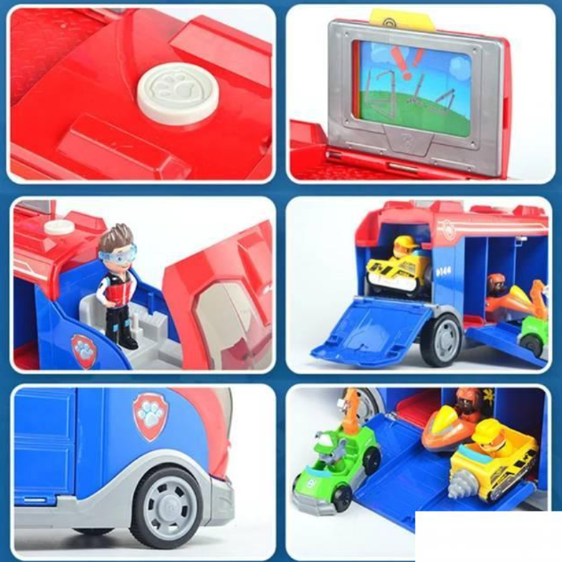 Set autobus sa 6 vozila i figurama spasilaca – slika 3